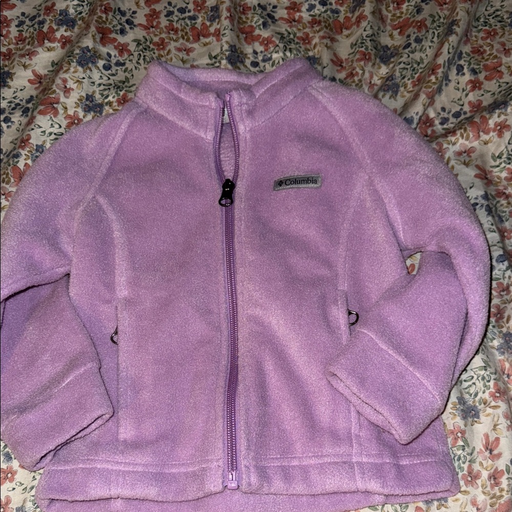 Columbia Kids Lavender Fleece Jacket